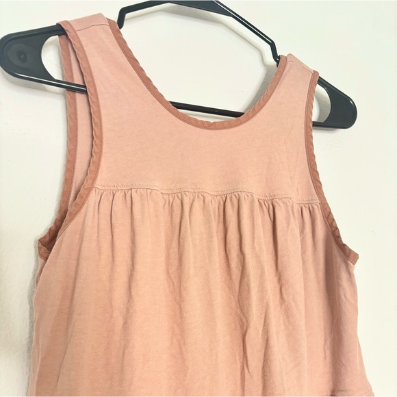 EVERLANE MUTED ROSE TIERED MAXI DRESS SZ MEDIUM - Picture 4 of 9